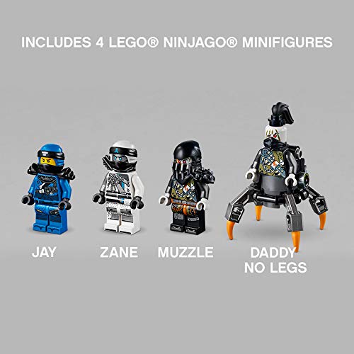 LEGO® NINJAGO Masters of Spinjitzu: Stormbringer 70652 Ninja Toy Building Kit with Blue Dragon Model for Kids, Best Playset Gift for Boys (493 Pieces) (Discontinued by Manufacturer) - Image 4