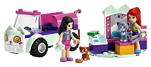 LEGO® Friends Cat Grooming Car 41439 Building Kit; Collectible Toy That Makes a Great Holiday or Birthday Gift Idea, New 2021 (60 Pieces) - Image 7