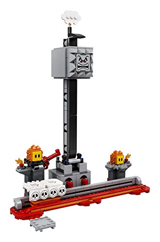 LEGO® Super Mario Thwomp Drop Expansion Set 71376 Building Kit; Collectible Playset for Creative Kids to Add New Levels to Their Super Mario Starter Course (71360) Set (393 Pieces) - Image 7