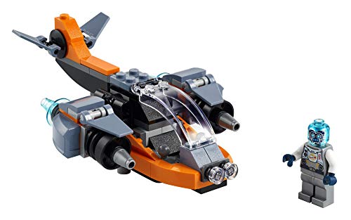 LEGO® Creator 3in1 Cyber Drone 31111 3in1 Toy Building Kit Featuring a Cyber Drone, Cyber Mech and Cyber Scooter, New 2021 (113 Pieces) - Image 7