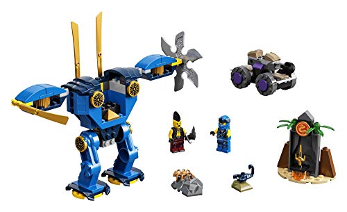 LEGO® NINJAGO Legacy Jay’s Electro Mech 71740 Ninja Toy Building Kit Featuring Collectible Minifigures; Great Gift for Kids Aged 4 and Up Who Love Imaginative Toys, New 2021 (106 Pieces) - Image 7