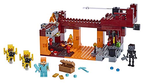 LEGO® Minecraft The Blaze Bridge 21154 Building Kit (370 Pieces) - Image 7