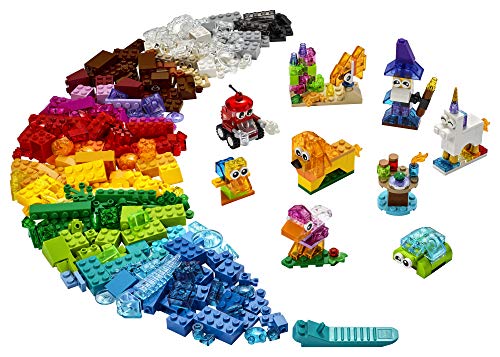 LEGO® Classic Creative Transparent Bricks 11013 Building Kit with Transparent Bricks; Inspires Imaginative Play, New 2021 (500 Pieces) - Image 7