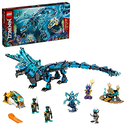 LEGO® Ninjago Water Dragon 71754 Building Toy Set for Kids, Boys, and Girls Ages 9+ (737 Pieces)