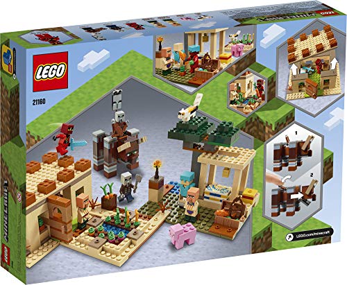 LEGO® Minecraft The Villager Raid 21160 Building Toy Action Playset Gift for Boys and Girls Who Love Minecraft and Kai (562 Pieces) - Image 3