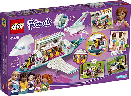 LEGO® Friends Heartlake City Airplane 41429, Includes Friends Stephanie and Olivia, and Lots of Fun Airplane Accessories to Spark Fun and Creative Playtimes (574 Pieces) - Image 4