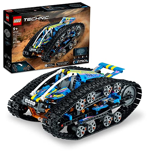 LEGO® Technic App-Controlled Transformation Vehicle 42140 Model Building Kit; 2-in-1 Flip Car Toy; for Ages 9+ (772 Pieces)