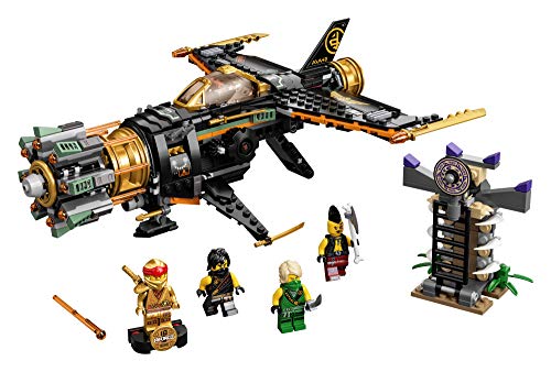 LEGO® NINJAGO Legacy Boulder Blaster 71736 Airplane Toy Featuring Collectible Figurines, New 2021 (449 Pieces) - Image 7