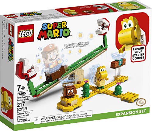 LEGO® Super Mario Piranha Plant Power Slide Expansion Set 71365; Building Kit for Kids to Combine with The Super Mario Adventures with Mario Starter Course (71360) Playset (217 Pieces) - Image 5