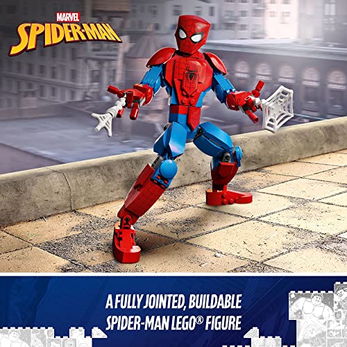 LEGO® Marvel Spider-Man Figure 76226 Building Toy Set; Realistic Model for Play and Display; Action Gift for Kids, Boys and Girls, Ages 8+ (258 Pieces) - Image 6