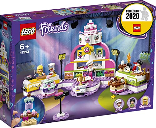 LEGO® 41393 Friends Baking Competition Playset with Toy Cakes, Cupcakes and Stephanie Mini Doll, for 6 + Year Old - Image 8
