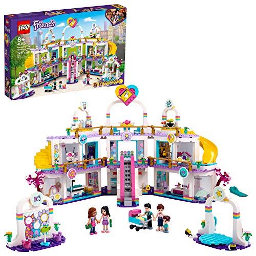 LEGO® Friends Heartlake City Shopping Mall 41450 Building Kit; Includes Friends Mini-Dolls to Spark Imaginative Play; Portable Elements Make This a Great Friendship Toy, New 2021 (1,032 Pieces)