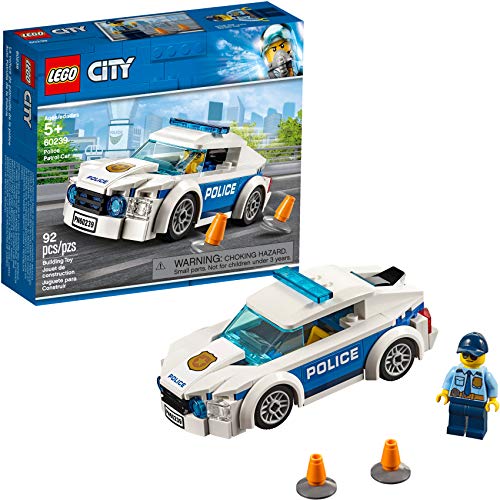 LEGO® City Police Patrol Car 60239 Building Kit (92 Pieces)