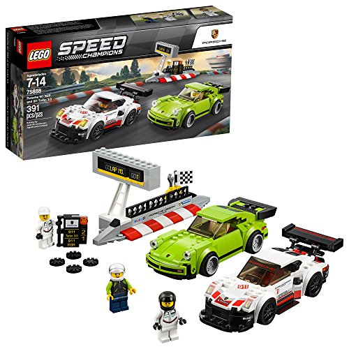 LEGO® Speed Champions Porsche 911 RSR and 911 Turbo 3.0 75888 Building Kit (391 Pieces) (Discontinued by Manufacturer)