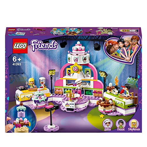 LEGO® 41393 Friends Baking Competition Playset with Toy Cakes, Cupcakes and Stephanie Mini Doll, for 6 + Year Old - Image 5
