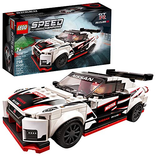 LEGO® Speed Champions Nissan GT-R NISMO 76896 Toy Model Cars Building Kit Featuring Minifigure (298 Pieces)