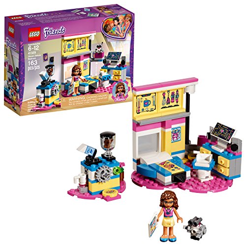 LEGO® Friends Olivia’s Deluxe Bedroom 41329 Building Set (163 Piece)