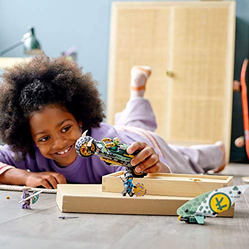 LEGO® NINJAGO Lloyd’s Jungle Chopper Bike 71745 Building Kit; Ninja Bike Toy Featuring NINJAGO Lloyd and NYA Minifigures, New 2021 (183 Pieces); Top Toy for Kids Who Love Action-Packed Creative Play - Image 6