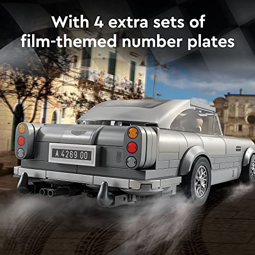 LEGO® Speed Champions 007 Aston Martin DB5 76911 Building Toy Set Featuring James Bond for Kids, Boys and Girls Ages 8+ (298 Pieces) - Image 4