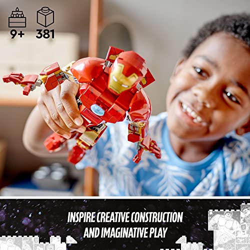 LEGO® Marvel Iron Man Figure 76206 Building Kit; Realistic Model for Play and Display Based on Iron Man from Marvel Studios’ Avengers: Age of Ultron; Collectible Gift for Kids Aged 9+ (381 Pieces) - Image 5