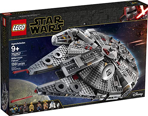 LEGO® Star Wars: The Rise of Skywalker Millennium Falcon 75257 Starship Model Building Kit and Minifigures (1,351 Pieces) - Image 5