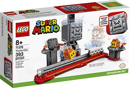 LEGO® Super Mario Thwomp Drop Expansion Set 71376 Building Kit; Collectible Playset for Creative Kids to Add New Levels to Their Super Mario Starter Course (71360) Set (393 Pieces) - Image 5