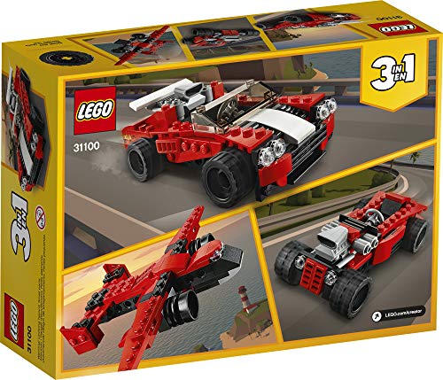 LEGO® Creator 3in1 Sports Car Toy 31100 Building Kit (134 Pieces) - Image 3