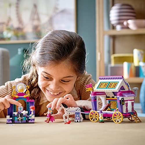 LEGO® 41688 Friends Magical Caravan Horse Toy Set, Fairground Amusement Park with 2 Mini Dolls, Vehicle Toys for Kids 7 Plus Years Old - Image 15