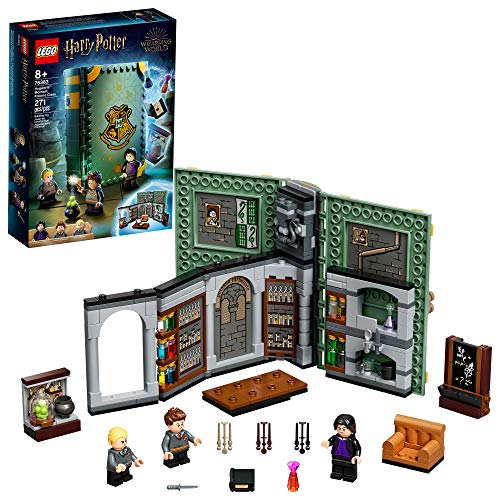 LEGO® Harry Potter Hogwarts Moment: Potions Class 76383 Brick-Built Playset with Professor Snape’s Potions Class, New 2021 (270 Pieces)