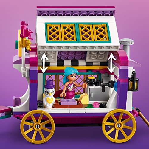 LEGO® 41688 Friends Magical Caravan Horse Toy Set, Fairground Amusement Park with 2 Mini Dolls, Vehicle Toys for Kids 7 Plus Years Old - Image 17