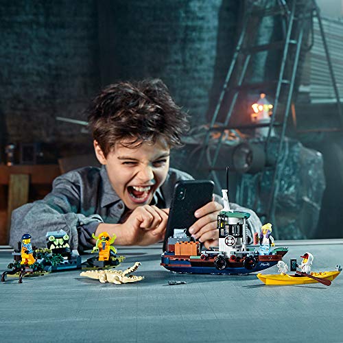 LEGO® Hidden Side Wrecked Shrimp Boat 70419 Building Kit, App Toy for 7+ Year Old Boys and Girls, Interactive Augmented Reality Playset (310 Pieces) - Image 7