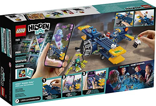 LEGO® Hidden Side El Fuego's Stunt Plane 70429 Ghost Toy, Cool Augmented Reality, New 2020 (AR) Play Experience for Kids (295 Pieces) - Image 3