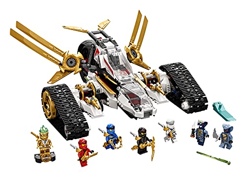 LEGO® NINJAGO Legacy Ultra Sonic Raider 71739 Building Kit with a Motorcycle, Plane and Collectible Minifigures; New 2021 (725 Pieces) - Image 6