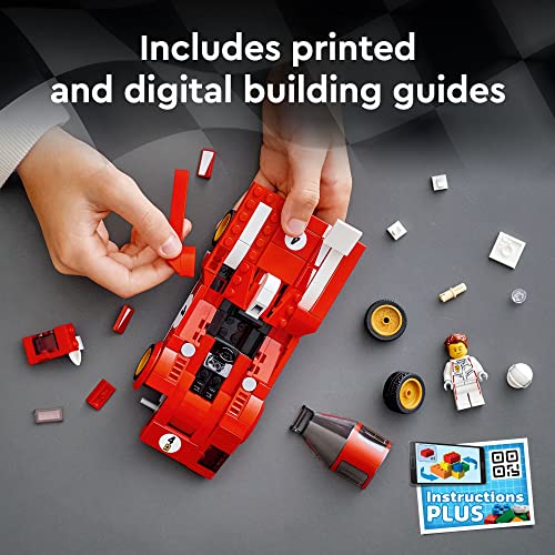 LEGO® Speed Champions 1970 Ferrari 512 M 76906 Toy Building Kit; Collectible Recreation of an Iconic Race car for Kids Aged 8+; Includes a Driver Minifigure with a Cool Racing Suit (291 Pieces) - Image 4