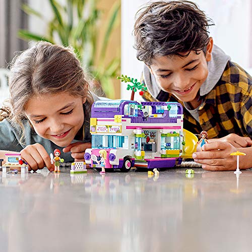 LEGO® Friends Friendship Bus 41395 Heartlake City Toy Playset Building Kit Promotes Hours of Creative Play, New 2020 (778 Pieces) - Image 5