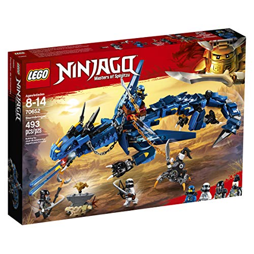 LEGO® NINJAGO Masters of Spinjitzu: Stormbringer 70652 Ninja Toy Building Kit with Blue Dragon Model for Kids, Best Playset Gift for Boys (493 Pieces) (Discontinued by Manufacturer) - Image 3