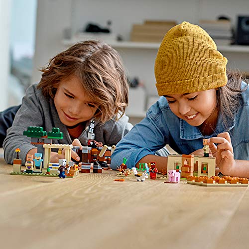 LEGO® Minecraft The Villager Raid 21160 Building Toy Action Playset Gift for Boys and Girls Who Love Minecraft and Kai (562 Pieces) - Image 5