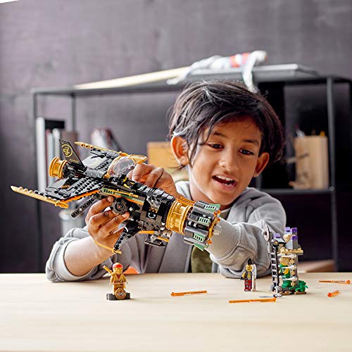 LEGO® NINJAGO Legacy Boulder Blaster 71736 Airplane Toy Featuring Collectible Figurines, New 2021 (449 Pieces) - Image 6