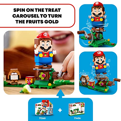 LEGO® Super Mario Yoshi’s Gift House Expansion Set 71406 Building Toy Set for Kids, Boys, and Girls Ages 6+ (246 Pieces) - Image 4