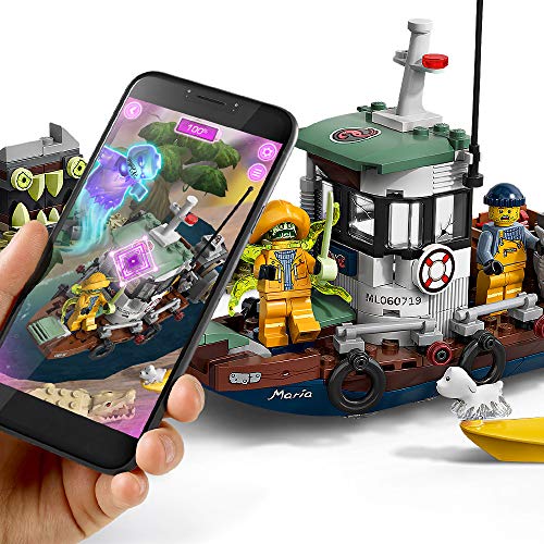 LEGO® Hidden Side Wrecked Shrimp Boat 70419 Building Kit, App Toy for 7+ Year Old Boys and Girls, Interactive Augmented Reality Playset (310 Pieces) - Image 5