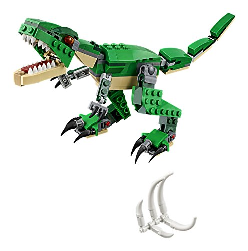 LEGO® Creator Mighty Dinosaurs 31058 Build It Yourself Dinosaur Set, Create a Pterodactyl, Triceratops and T Rex Toy (174 Pieces) - Image 5