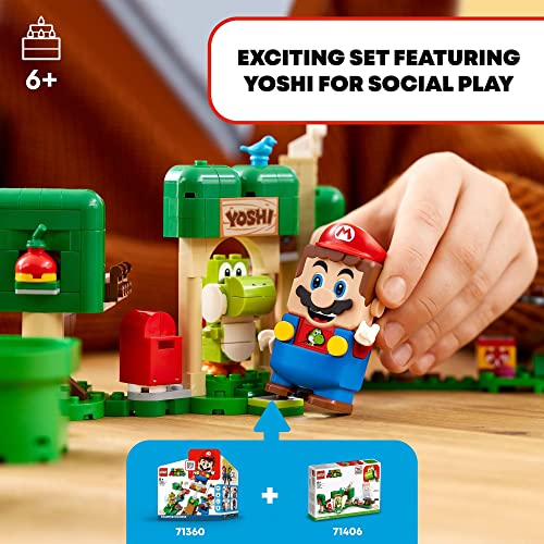 LEGO® Super Mario Yoshi’s Gift House Expansion Set 71406 Building Toy Set for Kids, Boys, and Girls Ages 6+ (246 Pieces) - Image 6