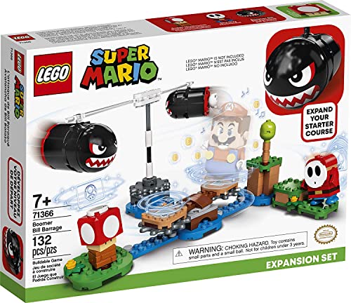 LEGO® Super Mario Boomer Bill Barrage Expansion Set 71366 Building Kit; Toy for Kids to Add to Their Super Mario Adventures with Mario Starter Course (71360) Playset (132 Pieces) - Image 3