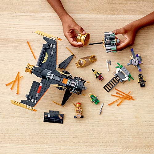 LEGO® NINJAGO Legacy Boulder Blaster 71736 Airplane Toy Featuring Collectible Figurines, New 2021 (449 Pieces) - Image 3