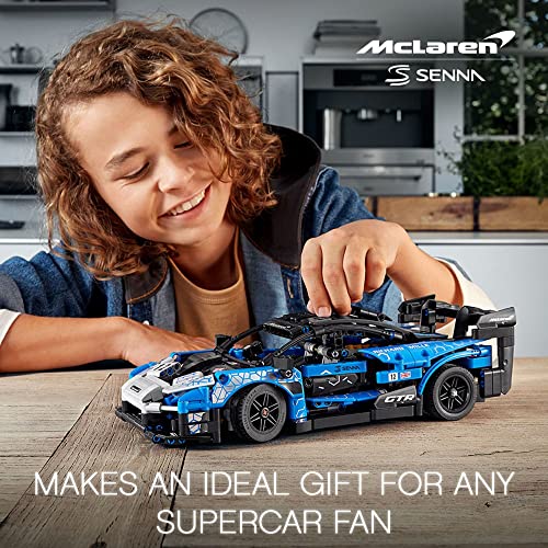 LEGO® Technic McLaren Senna GTR 42123 Toy Car Model Building Kit; Build and Display an Authentic McLaren Supercar, New 2021 (830 Pieces) - Image 7