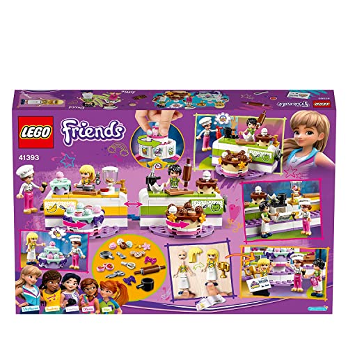 LEGO® 41393 Friends Baking Competition Playset with Toy Cakes, Cupcakes and Stephanie Mini Doll, for 6 + Year Old - Image 4