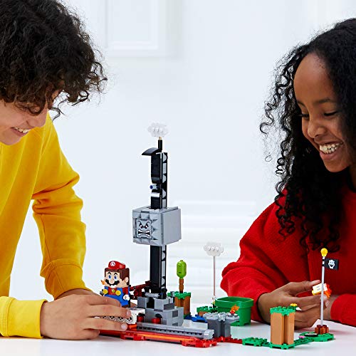LEGO® Super Mario Thwomp Drop Expansion Set 71376 Building Kit; Collectible Playset for Creative Kids to Add New Levels to Their Super Mario Starter Course (71360) Set (393 Pieces) - Image 6