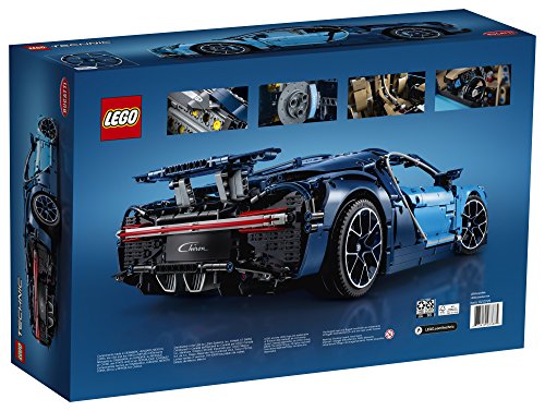 LEGO® Technic Bugatti Chiron 42083 Race Car Building Kit and Engineering Toy, Adult Collectible Sports Car with Scale Model Engine (3599 Pieces) - Image 4