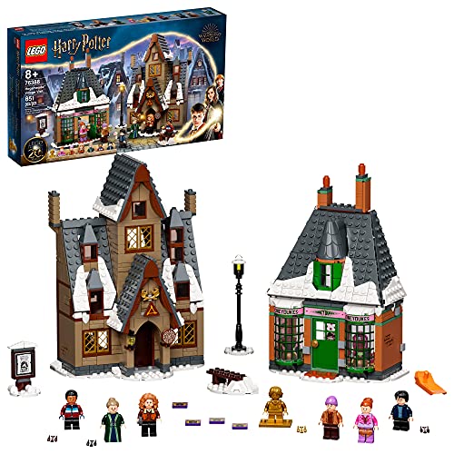 LEGO® Harry Potter Hogsmeade Village Visit 76388 Building Kit with Honeydukes Store and The Three Broomsticks Pub; New 2021 (851 Pieces)