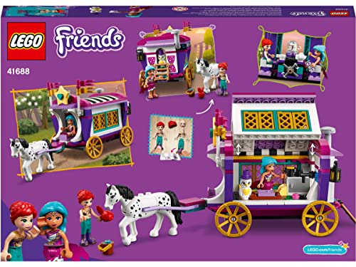 LEGO® 41688 Friends Magical Caravan Horse Toy Set, Fairground Amusement Park with 2 Mini Dolls, Vehicle Toys for Kids 7 Plus Years Old - Image 20